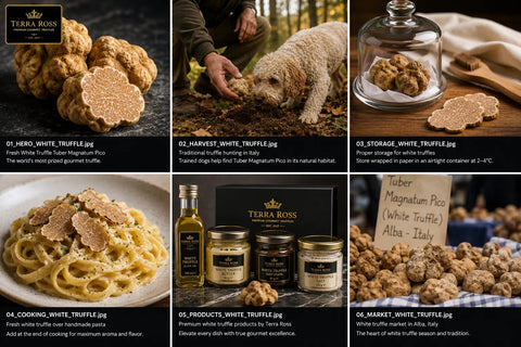 Fresh White Truffle Tuber Magnatum Pico