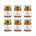 Sechs 500-g-Gläser Weiße Tartufata-Pilzsauce mit 2 % Tuber borchii