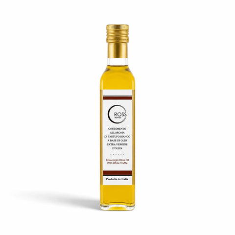 250-ml-Flasche Olivenöl mit weißem Trüffelaroma und 2 % Aroma von Tuber magnatum